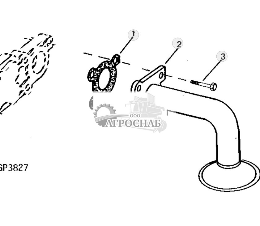 Engine Oil Pump Intake (Late Design) 